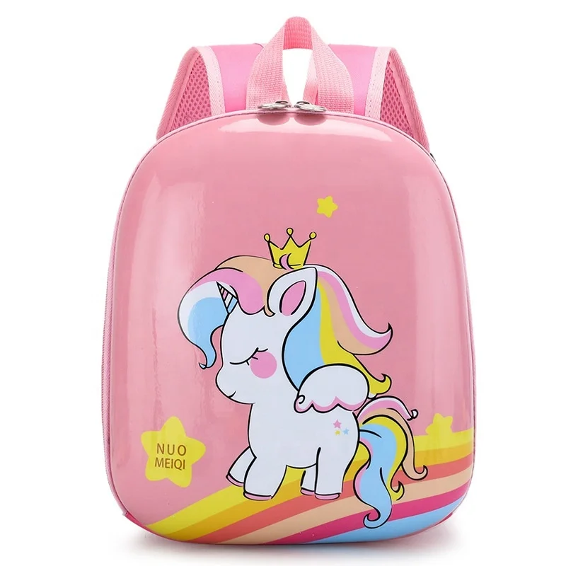Heopono Ready to Ship Children Book Backbag Hard Case Mini Kinds Kindergarten School Bag Hard Shell Animal Backpack