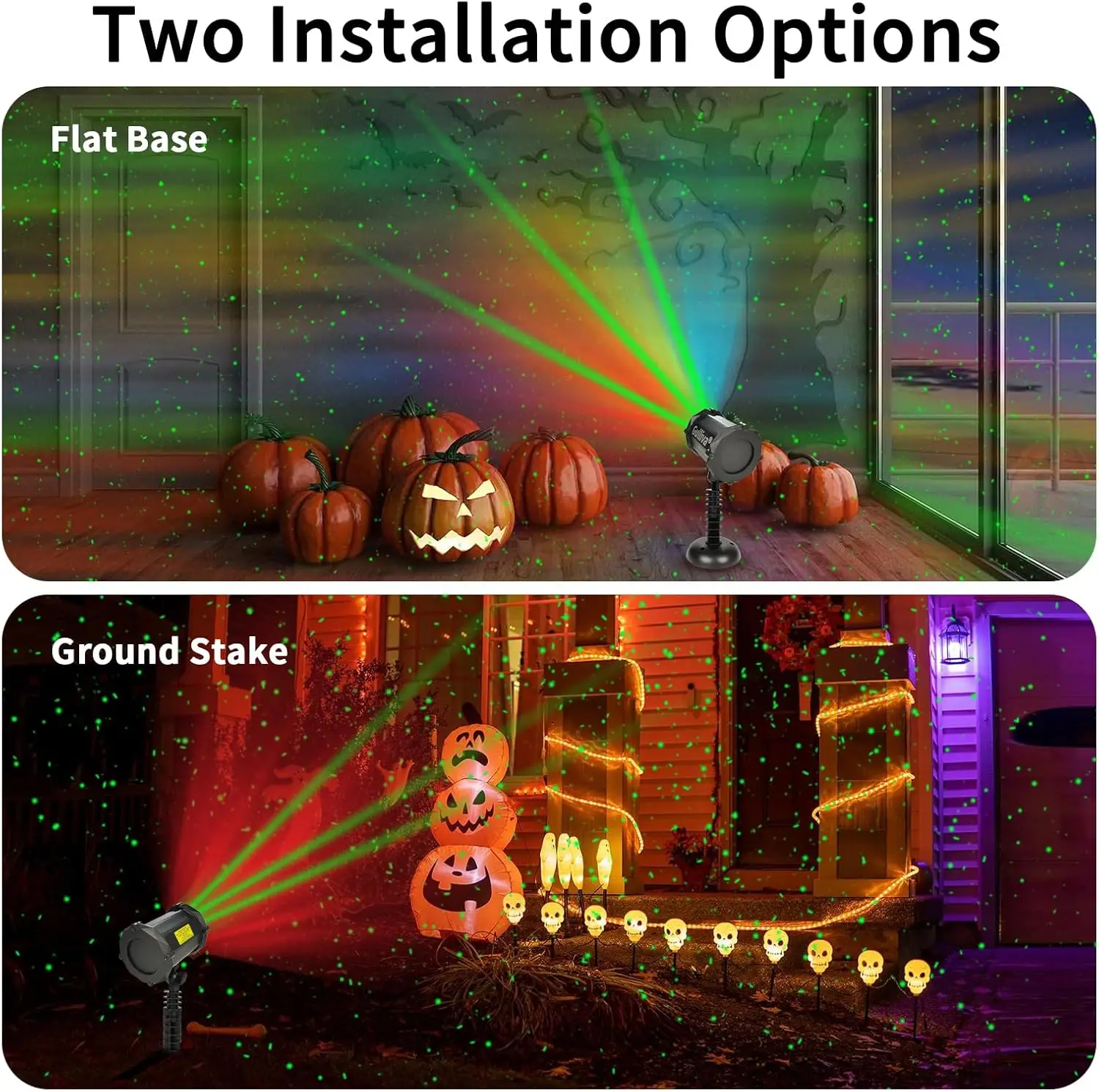 Halloween Projector Lights Sky laser projector outdoor holiday lamp,Halloween Christmas decoration light