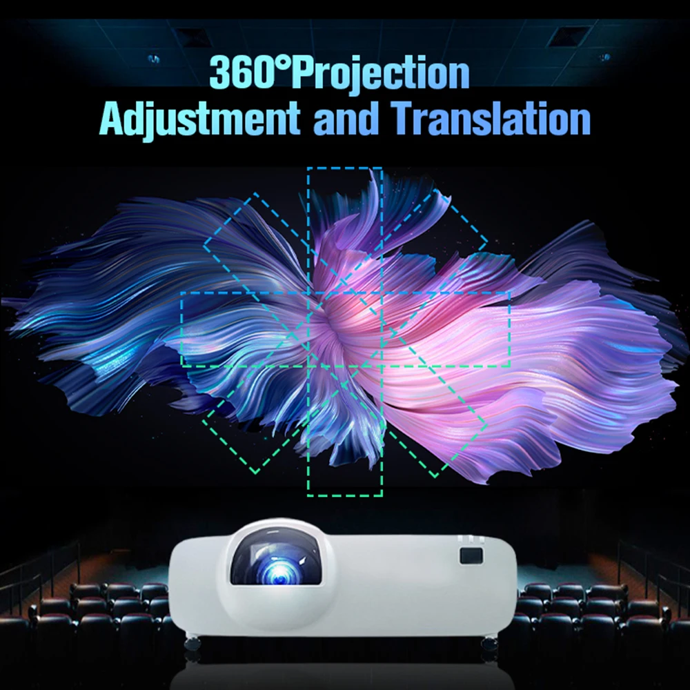 Glass projection Holographic Laser Projector for Indoor Use