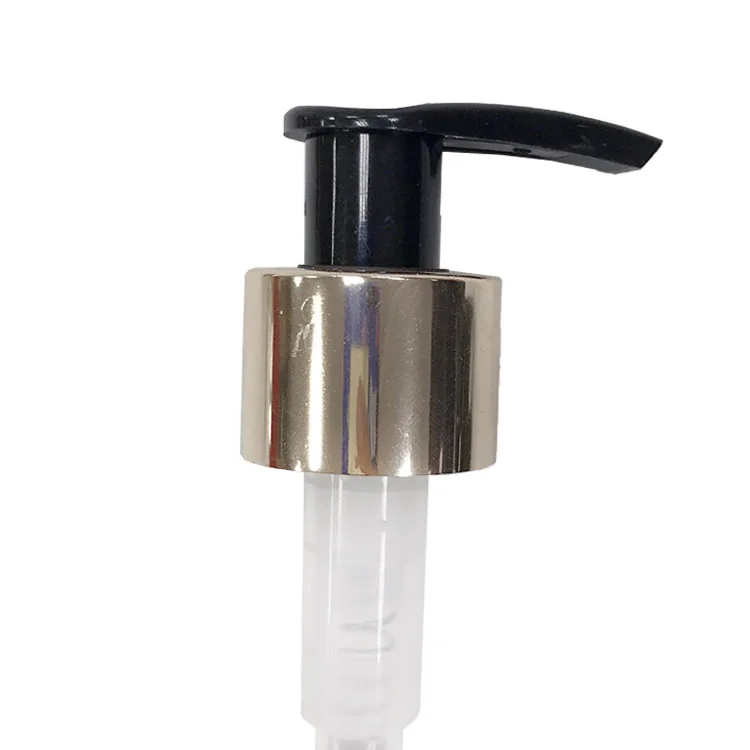 28/410 lotion pump spray aluminum gold rose gold silver white pump