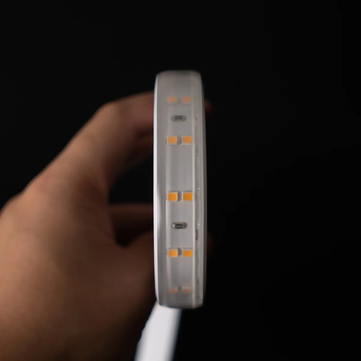 Беспроводная Светодиодная лента двойная светодиодная 220 В 2835SMD 120 светодиод/м 20 см режущий алюминиевый светодиод 90 80 IP65 RGB