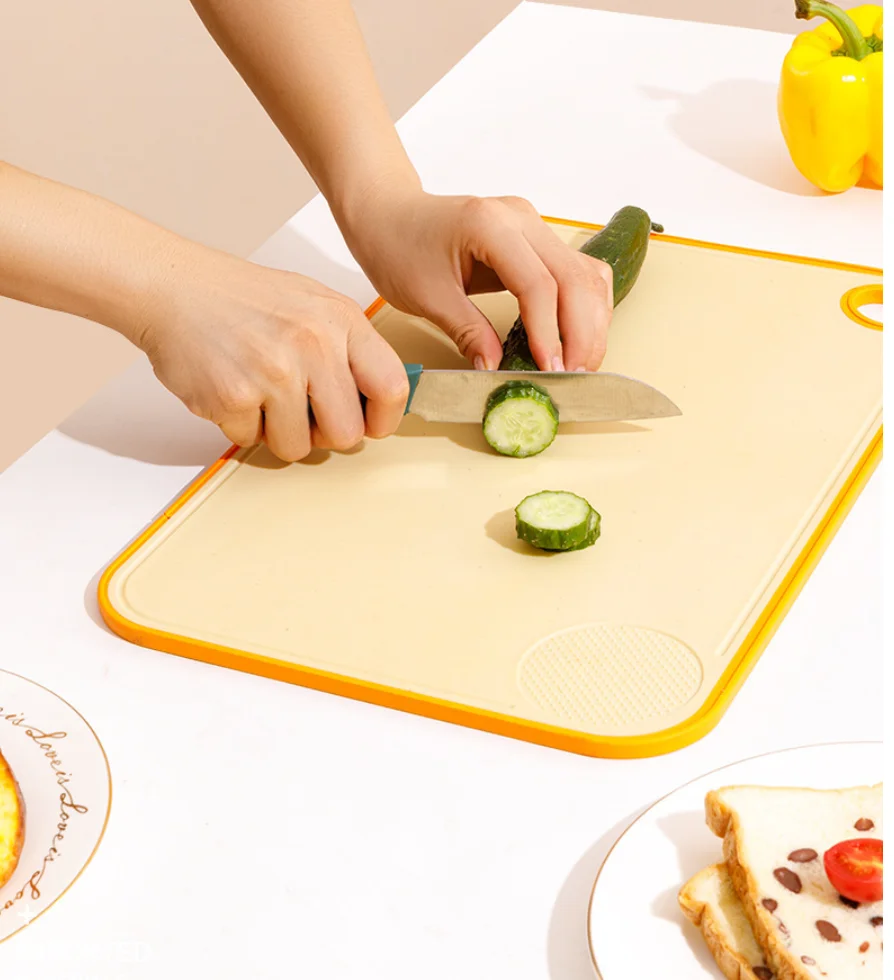 New Foldable Multi-function Kitchen Chopping Board Three-in-one Vegetable Cleaning and Storage