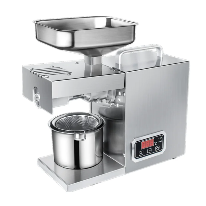 Newest design automatic screw peanut making machine mini hemp seed oil press machine