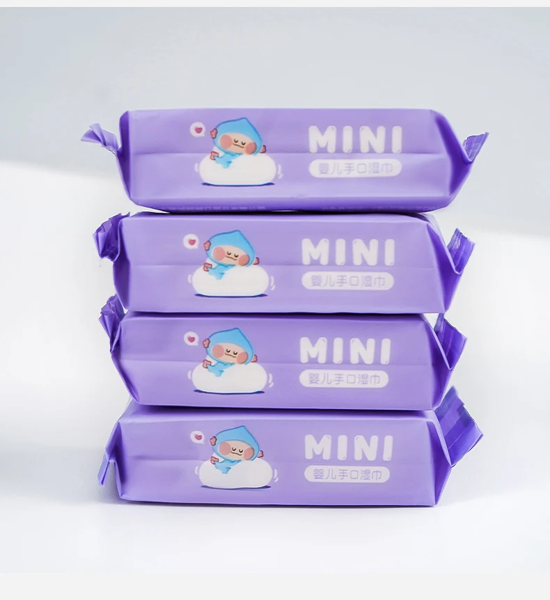 Mini Durable Using baby care organic baby wipes hand cleaning wipes