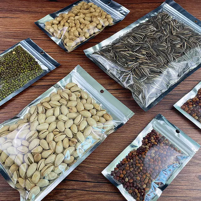 CHINA manufacture for zipper plastic food bag customized design vac pack with food packaging