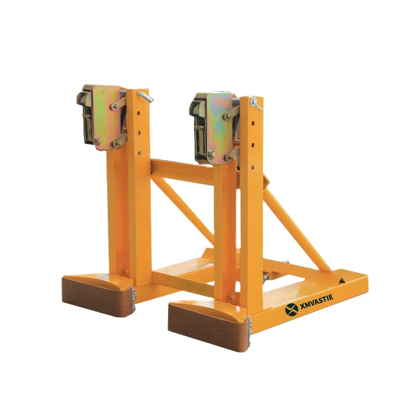 Mechanical Fork mounted drum lifter grab drum forklift with Multiple olecranon types for choose