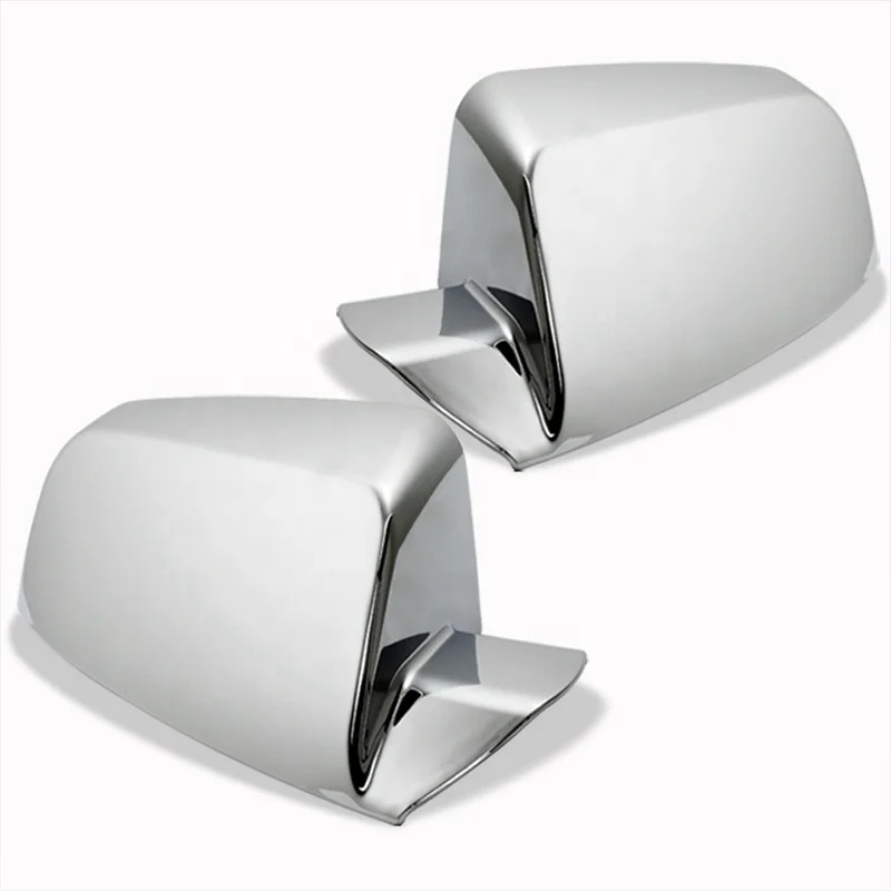 Car decoration Rear view Rearview Side glass half Mirror Cover trim frame 2pcs For Chevrolet Equinox GMC Terrain 2010-2014