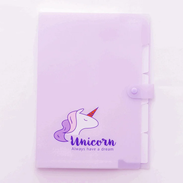 Бумажный держатель для документов А4, мультяшный держатель для документов, бумажная папка для хранения, папка для школы и офиса