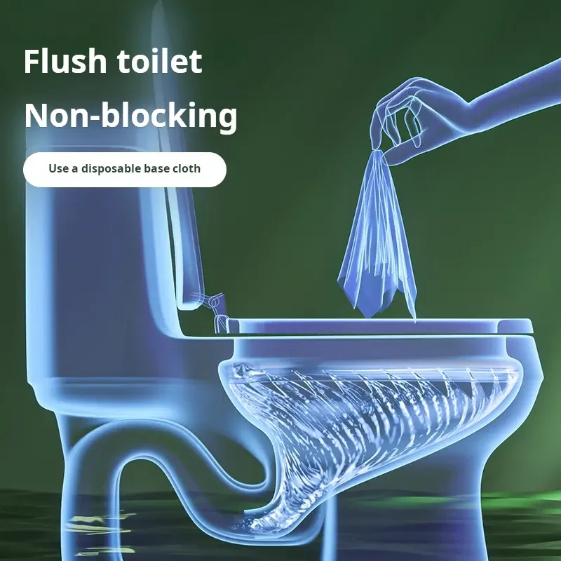 Fulcotton High Quality Soft Organic Flushable Portable Toilet Wet Tissue Paper