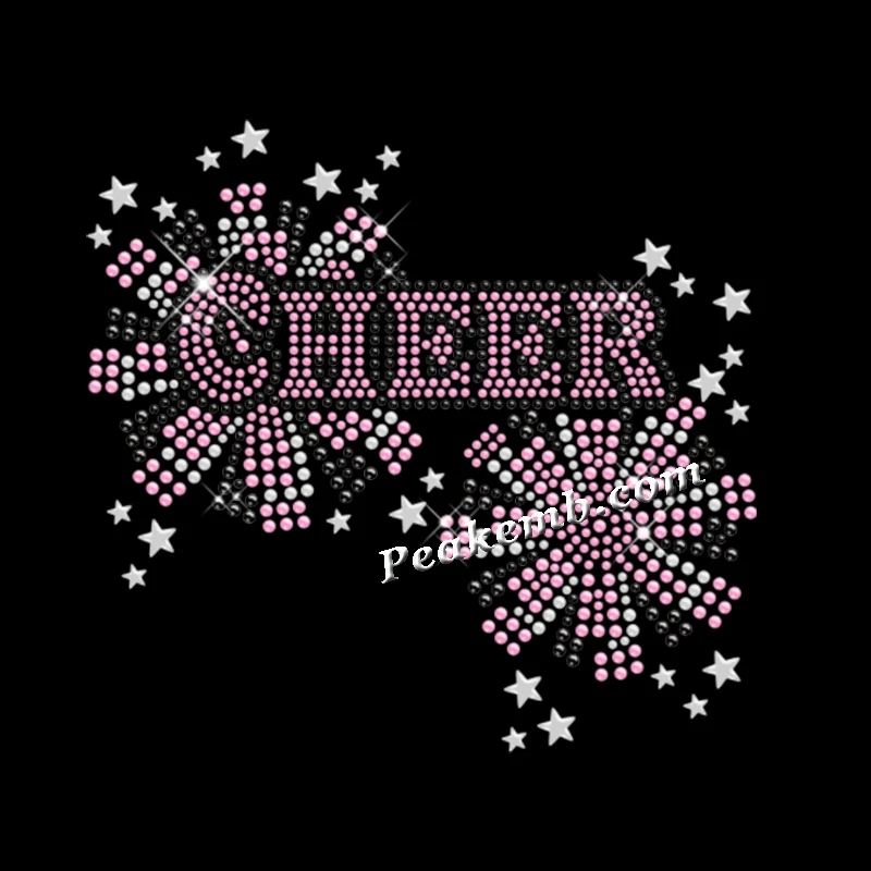 Girls Trip Iron on Transfer Motif Custom bling spangle heat transfer hotfix rhinestone Logo