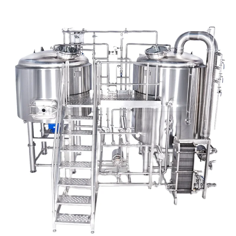 2BBL 4BBL 8BBL 400L 800L 1500L Stainless Steel Brewery Equipment Fermenter Turnkey Project For Commercial Craft Beer Brewing Pub