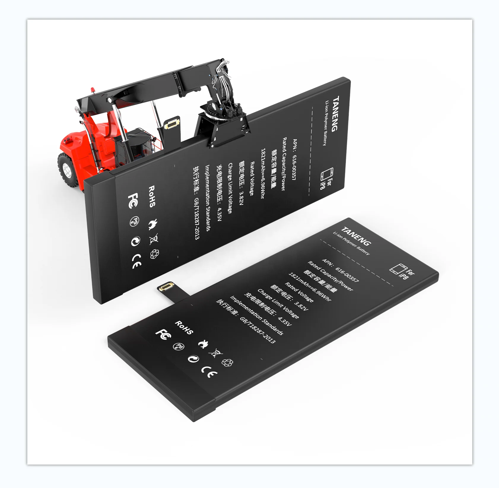 Hot Selling 2021 Wholesale Original Phone Battery For iPhone Replacement Battery iPhone 5 5s 6 6s 7 8 X Xr Battery