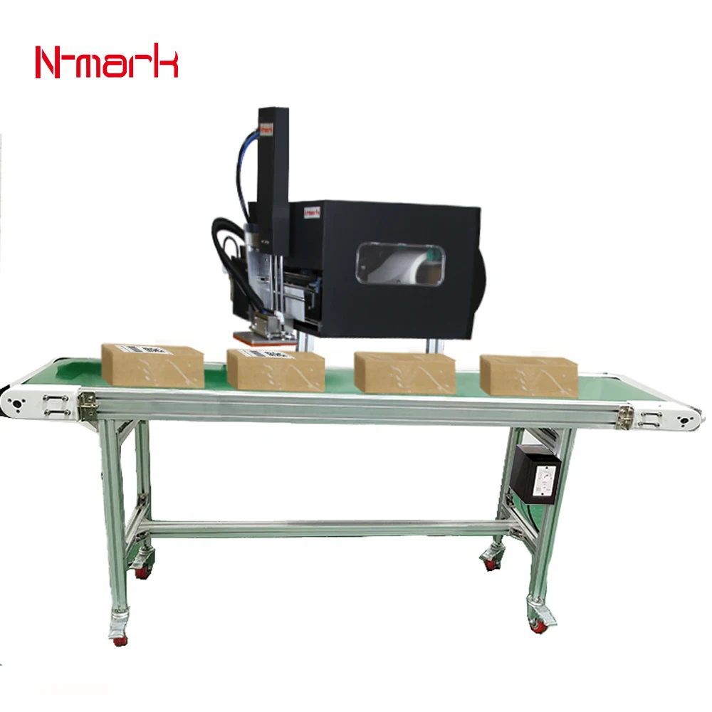 N-mark V420T Professional Automatic Print and Apply Labels Online Printing Label Applicator Machine Etiquetadora