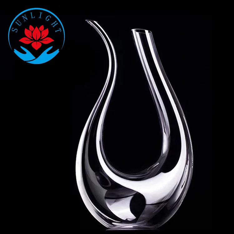 Factory Wholesale Many Models High Quality  Wine Decanter Glass,Hot Sale U Glass Decanter