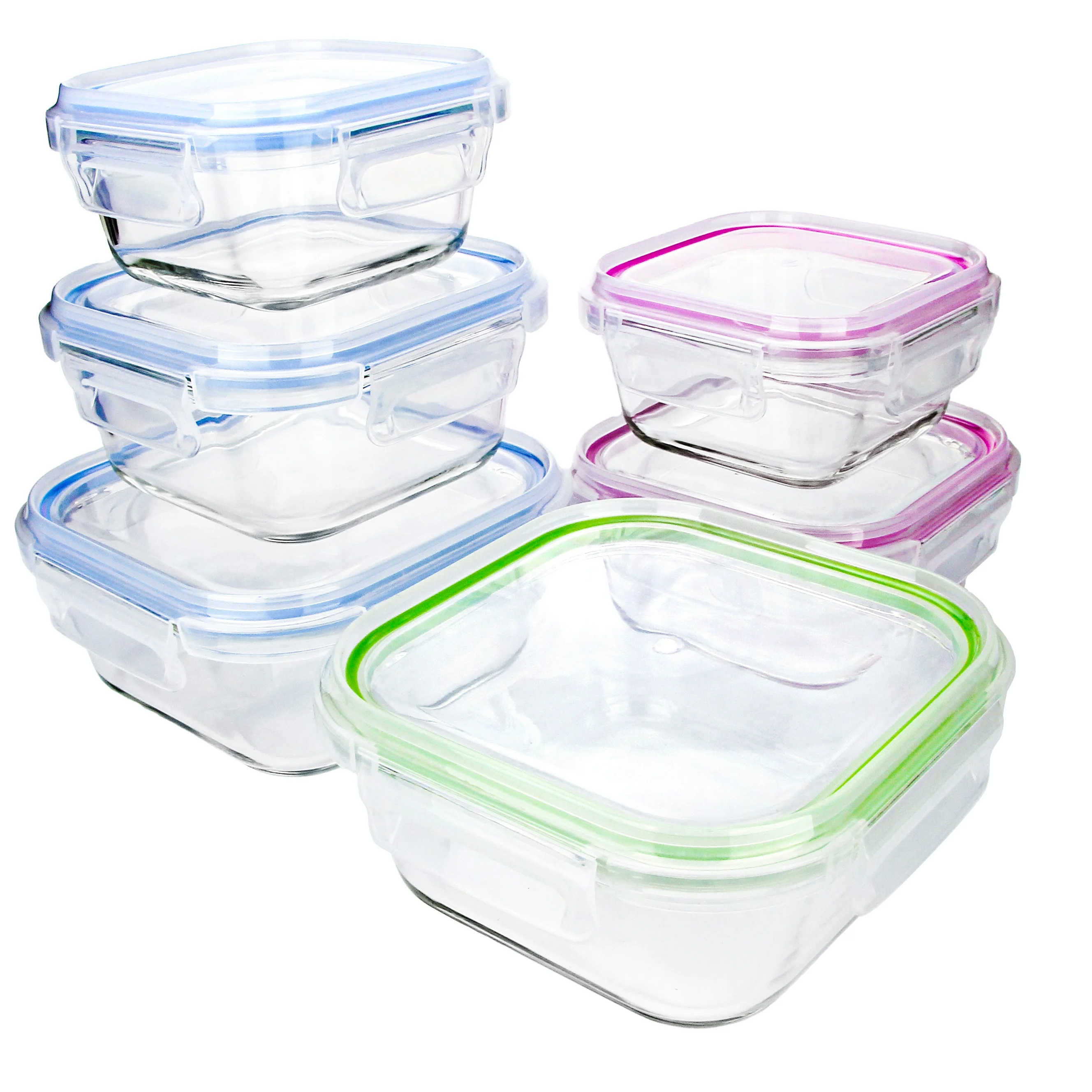 hot selling high quality oven safe glass bento lunch box set