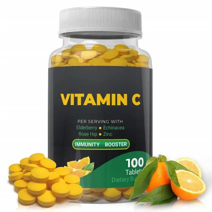 OEM Private Label Skin Regeneration  Skin Whitening Vitamin C  Food supplements  for Adults