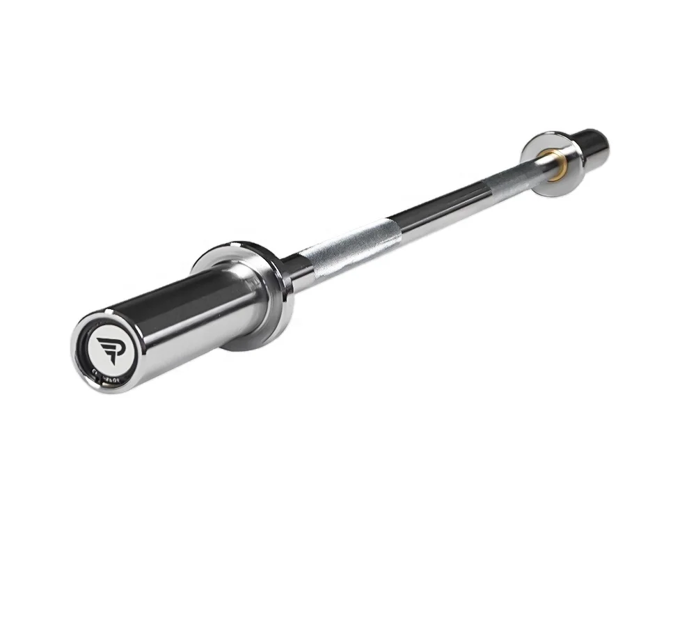 Pilot Sports Custom Logo Gym Power Training Barbells hard chromed Shaft 20Kg Straight Standard Weightlifting Barbell Bar