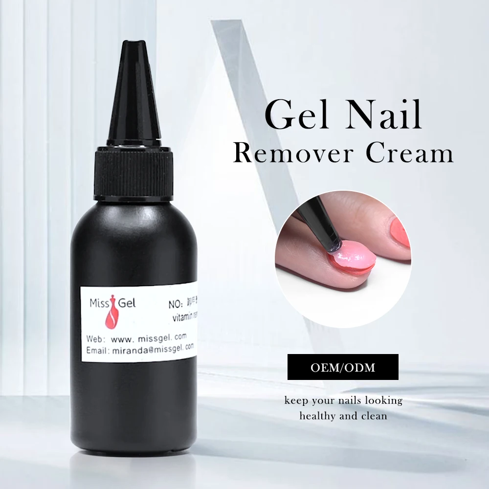 Gel Nail Remover Cream Wholesale Vegan Natural Removedor De Gel Nail Polish Remover
