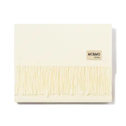 Customized wholesale high quality fashion  Winter Warm women Scarf Cashmere Wool Knit women Scarf