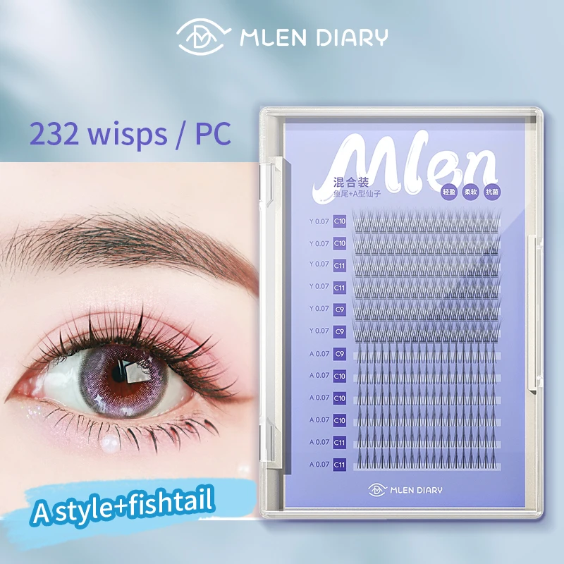 OEM Reusable Long Lasting Magnetic Eyelashes  MLEN 3D Silk Magnet Lashes Eyeliner Kit  DHL Soft Rich Black Light FEDEX Hair