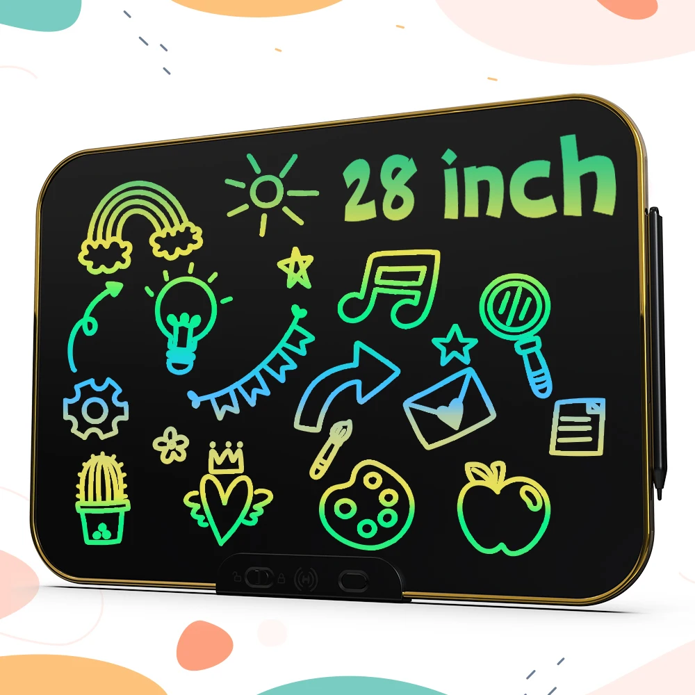 Newyes Electronic Handwriting Kids Drawing Tablet Writing Slate Pad Board 28 inch Lcd Writing Tablet for Children