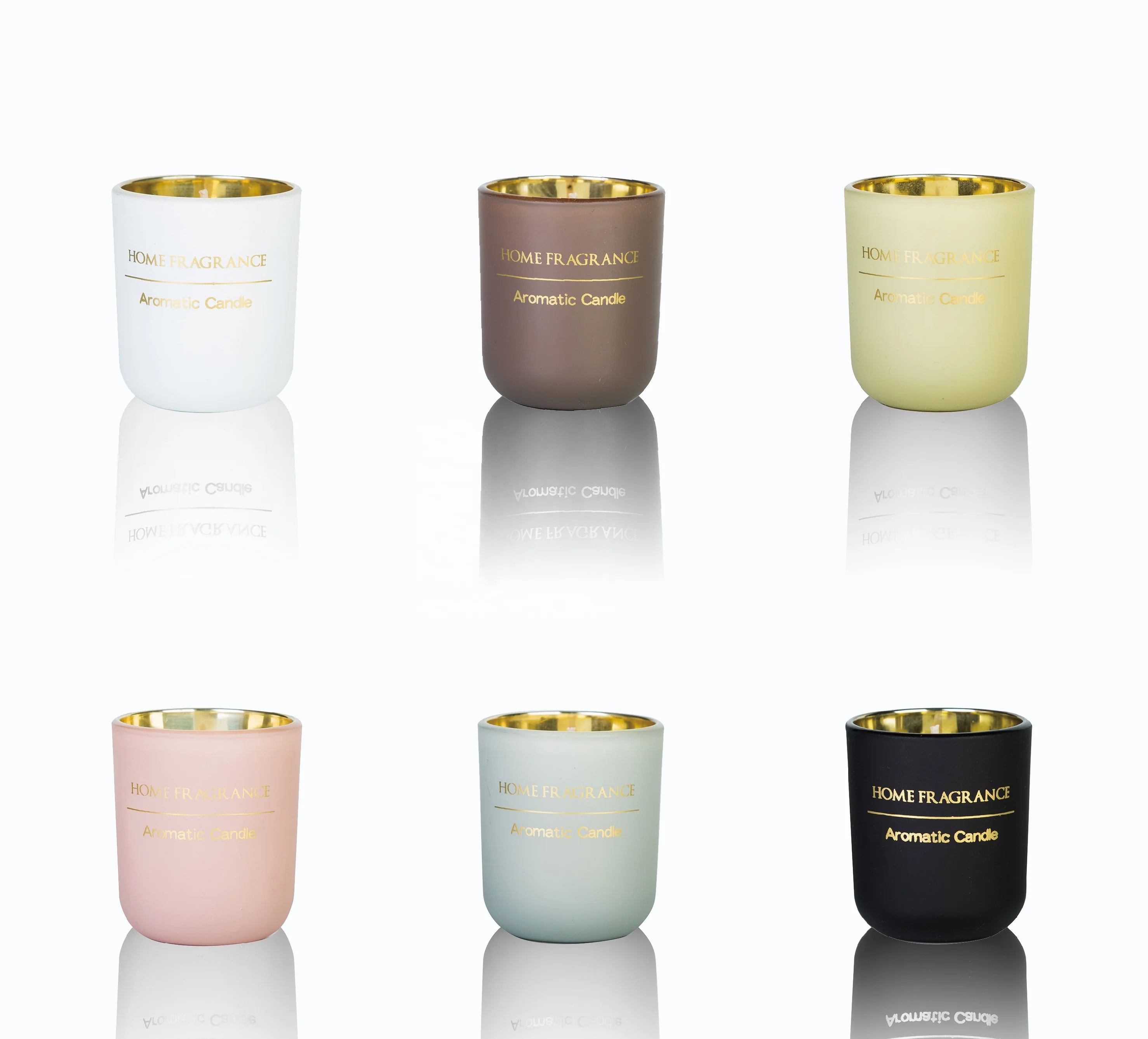 Shindy Scented candle glass jar set of 2 Aromatic candle Hot sell Home fragrance Votive candle candle aromatic