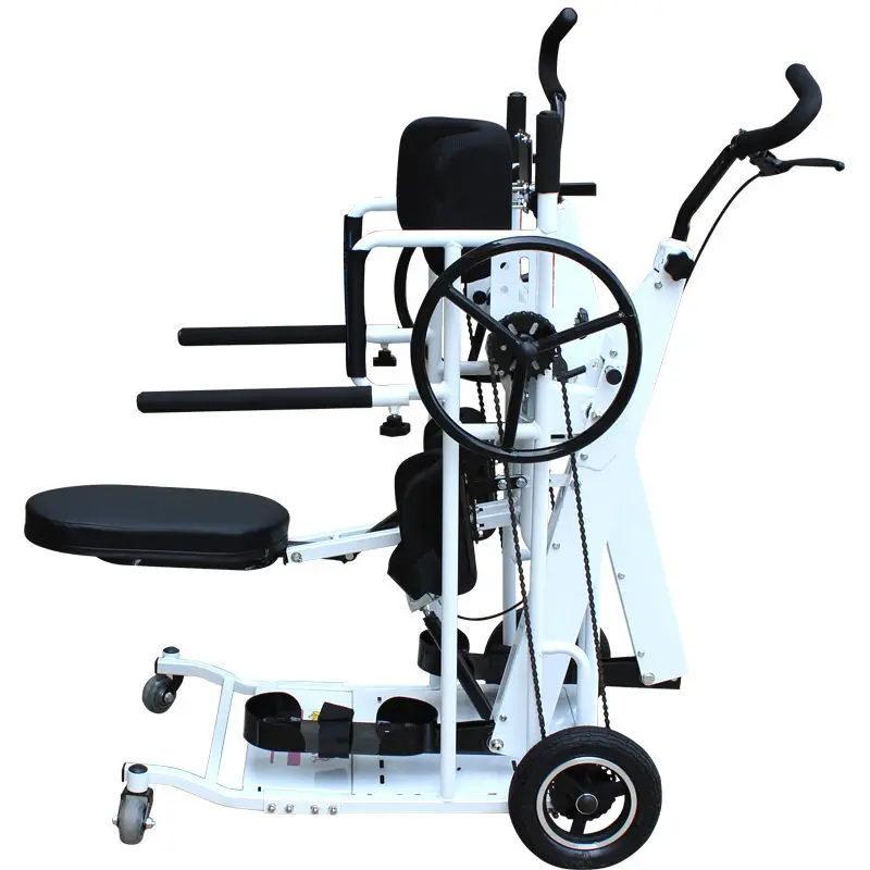 Manufacturer Direct Electric Wheelchair for Paraplegic Elderly Standing up Exercise Simulation Standing Aid for Disabled Walkers