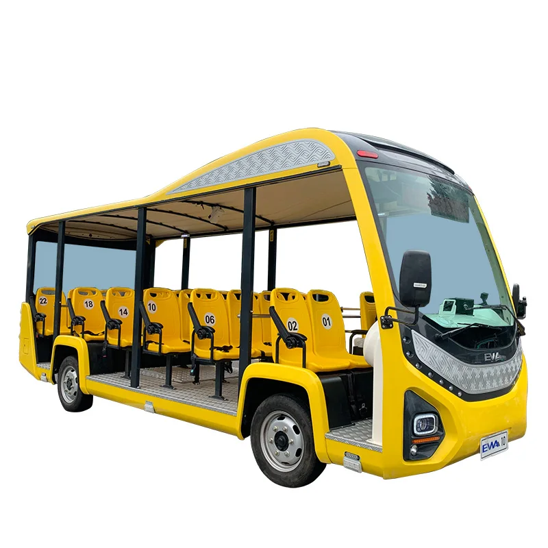 Hot Sale 23 Seater Passenger Luxury Electric City Sightseeing Bus Tourist Shuttle Electric Bus