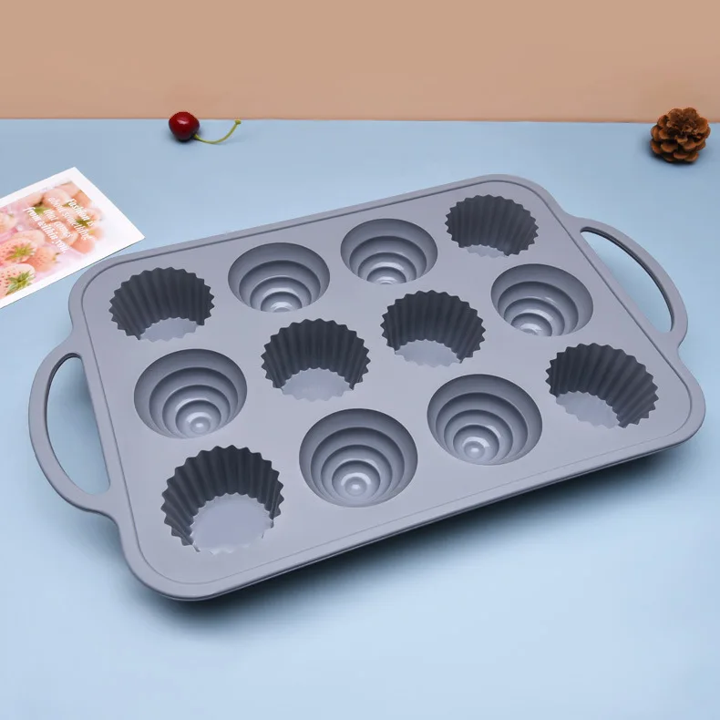 Creative Heart Chocolate Molds 8/15 Cavities Silicone Mold DIY Cake Topper Accessories 3D Decoration Baking Moulds Tools