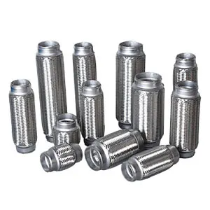 Stainless Steel Exhaust Pipe Clamp-on Flexi Tube Joint Flexible Steel Wire Braiding Pipe Mufflers