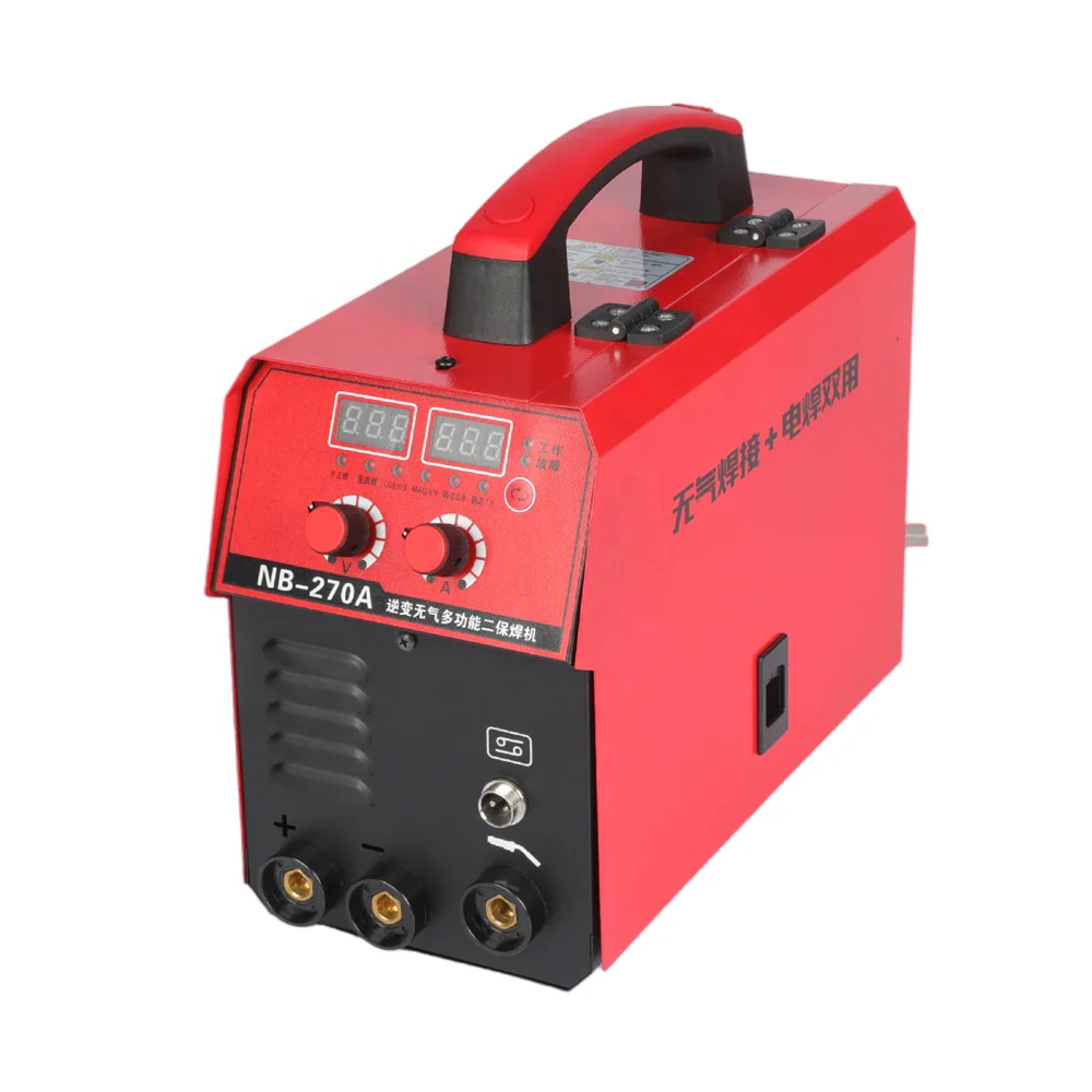 Portable Igbt Multifunction Gasless Mig Welding Machine Commercial Mma Welding Machine Handheld Inverter Welding Machine