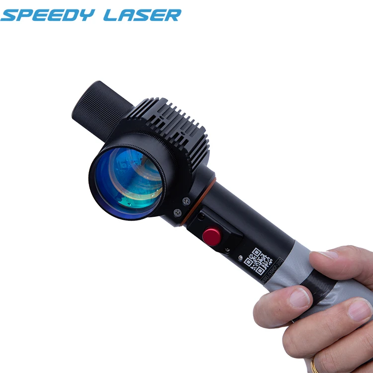 Small size 100W handheld portable fiber laser cleaner rust laser cleaning machine for metal pipe stainless steel oxide cleaning
