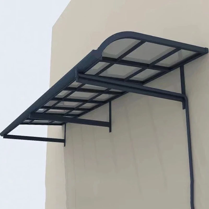 40*60 Aluminum frame window door polycarbonate PC rain awnings canopy price for porch awning