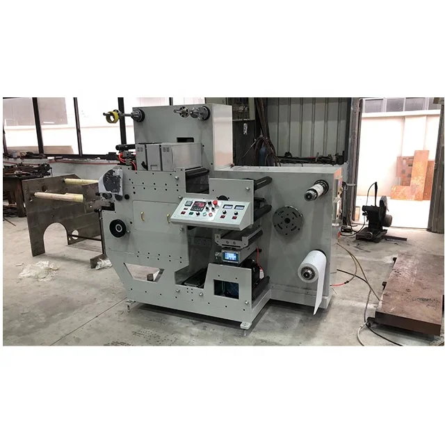 Automatic foil cold stamping machine  shrink film label plastic card pvc flexo printing machine