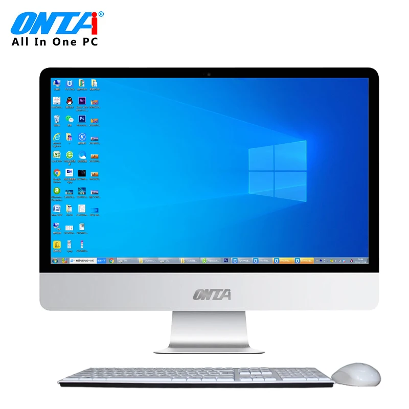27 inch all-in-one PC core I3 i5 i7 processor 4GB ram 128GB SSD 1TB HDD all in one desktop with touch screen functi