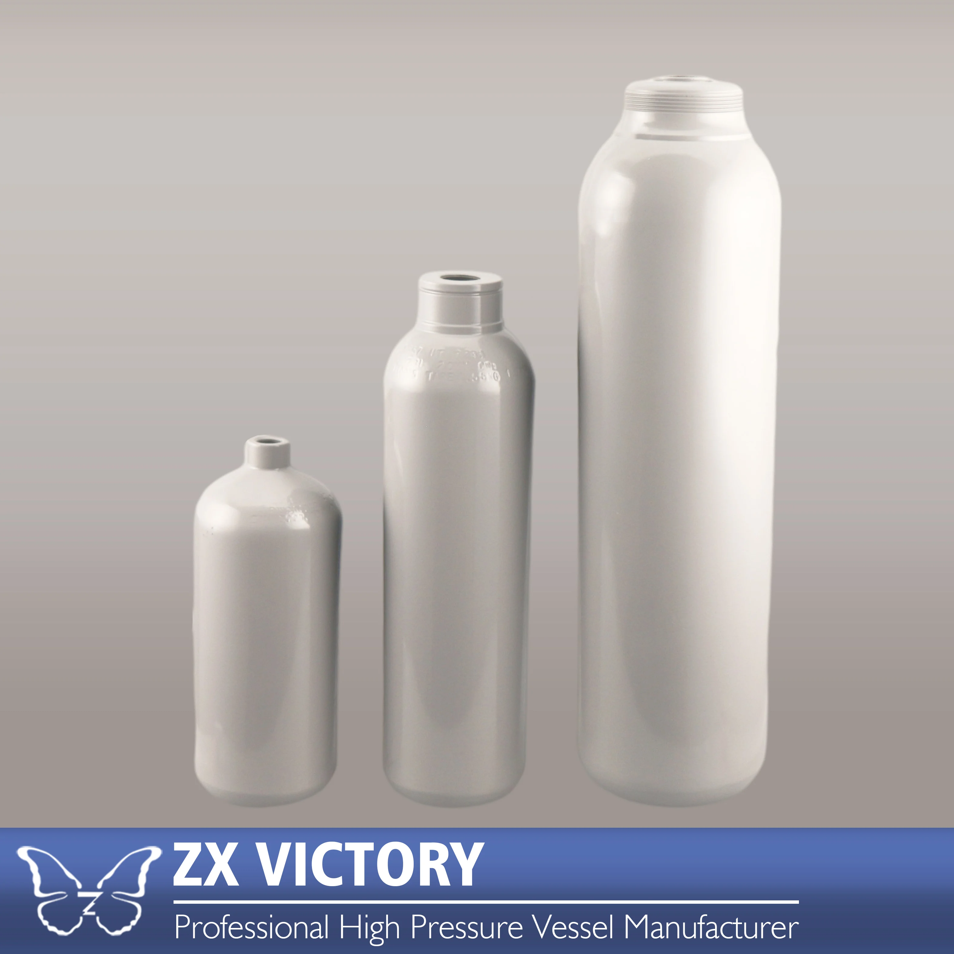 Прямые продажи с завода Л-9 л настраиваемый стальной цилиндр ZX TPED для O2 CO2 N2 He Ar