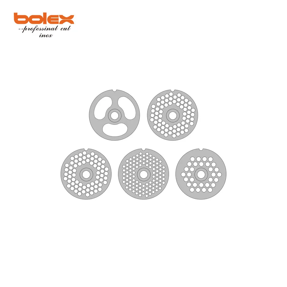 Китайская фабрика мясорубки измельчители тарелки ножи резаки диски Запасные Запчасти #5 #8 #12 #22 #32 #42 #52 Сальвадор