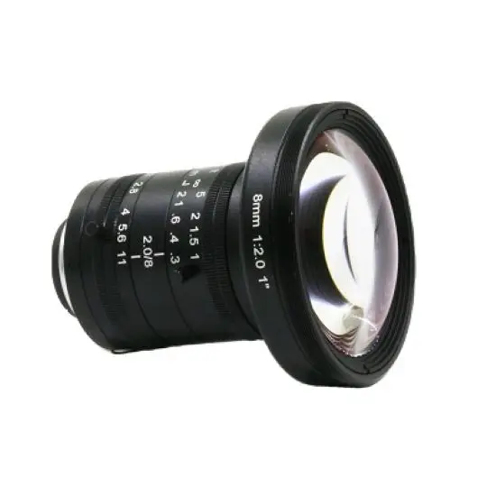 MH2008-10MP 8mm Low Distortion Machine Vision Lenses