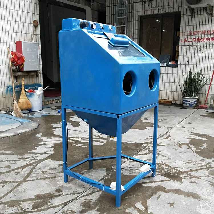 Sandblaster Cabinet Sablage High Quality Free Dust Turntable Sand Blasting Machine