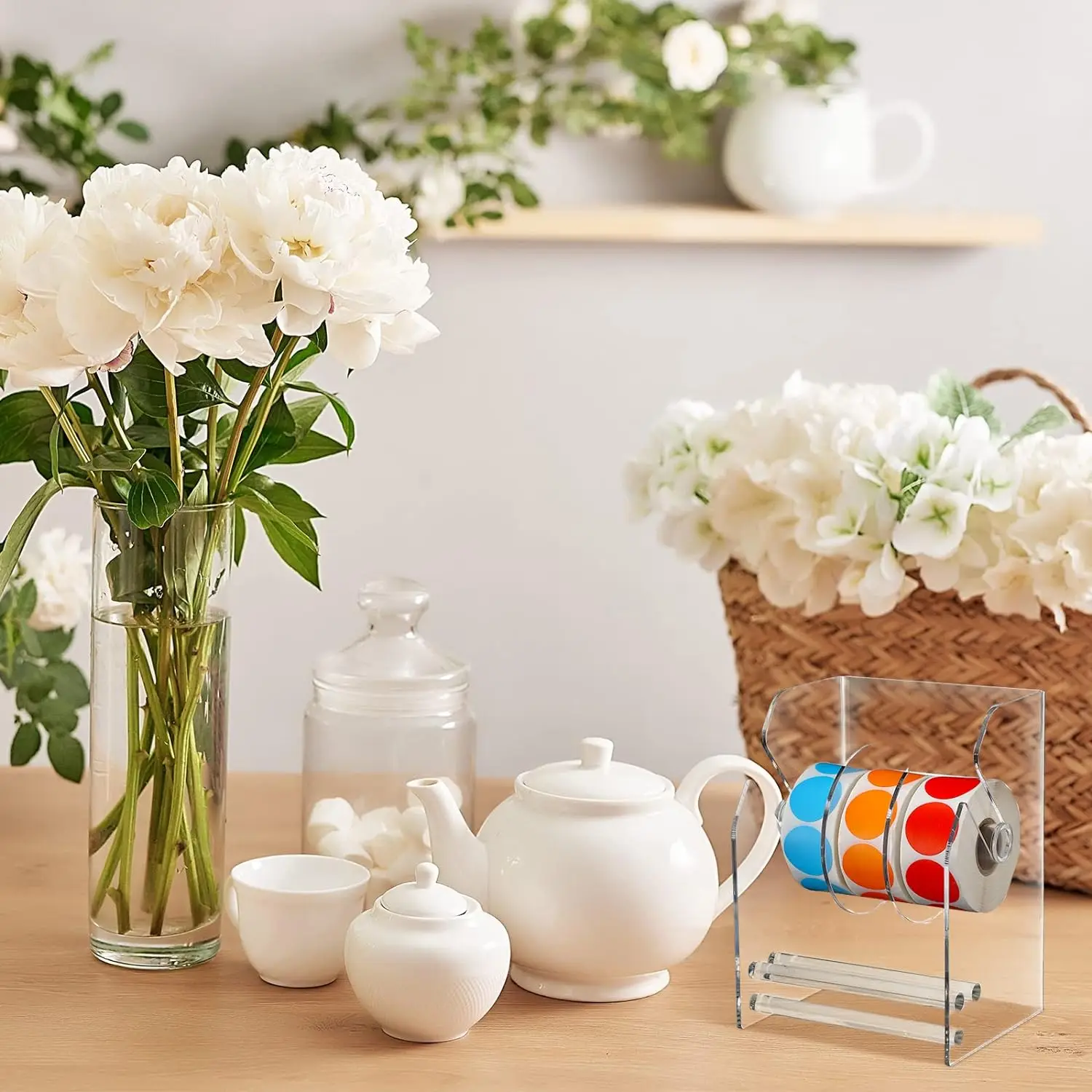 Регулируемый диспенсер для этикеток с 3 дисками