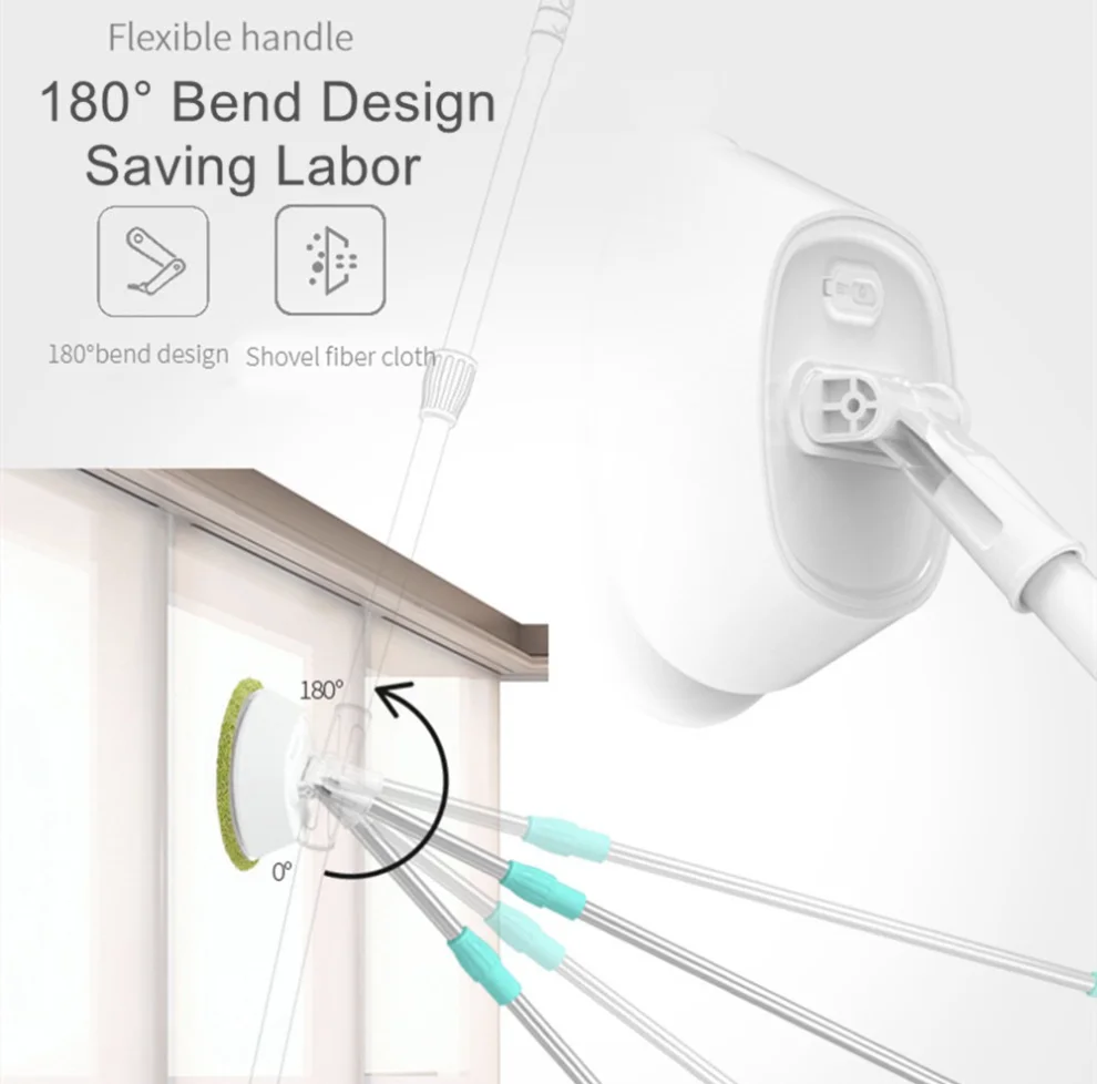 automatic window washer cordless telescopic wiping robotic machine