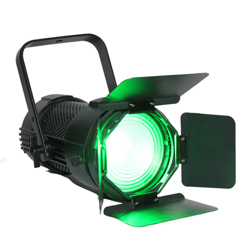 3200K-5600K RGBW 4in1 200W high brightness LED  Fresnel light Theater/opera houses Lighting equipment