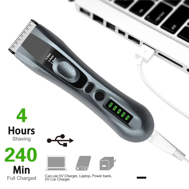 2022 Pop Colorful Washable Barber Clipper Cordless Professional Hair Clippers Rechargeable Clippers Men Barber