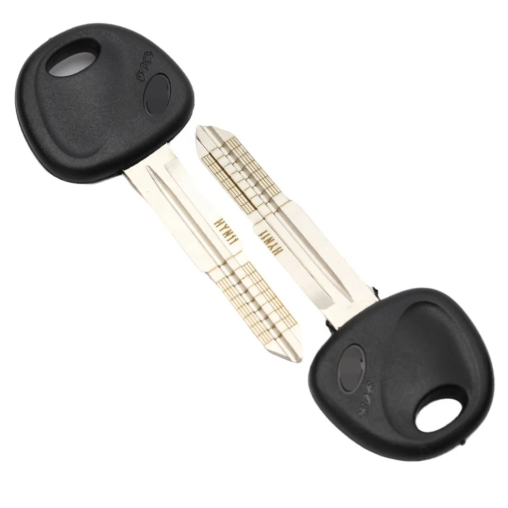 Car blank Key with Graduation Scale Lineation Flat Milling Shear Gear for Hyundai Kia Scale Key Shear Gear Blank key HYN11