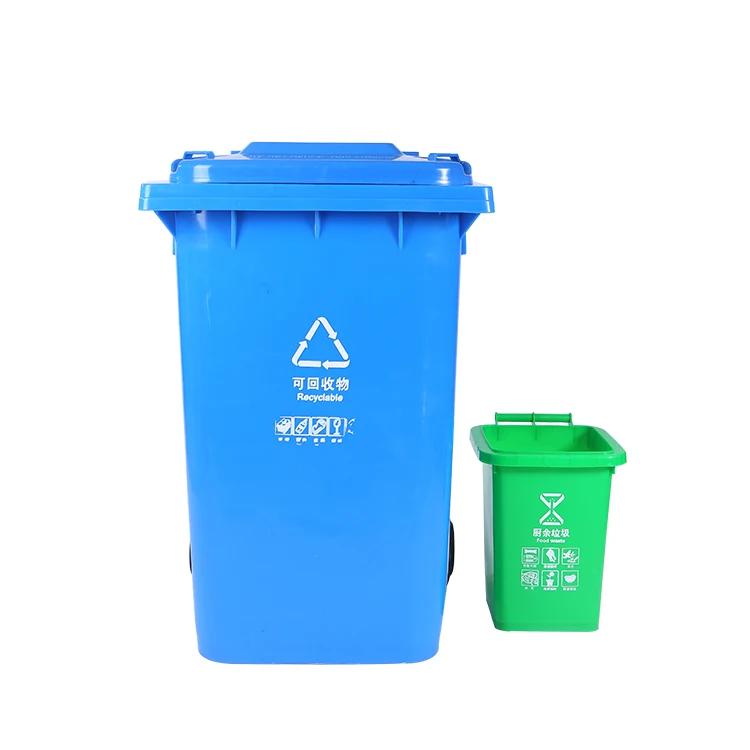 plastic public dustin 96 gallon trash can medical waste bins with outdoor trash can