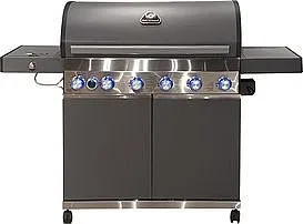 Outdoor Kitchen Stainless Steel BBQ Grill with Frid Cabinet and Sink for Garden Cooking