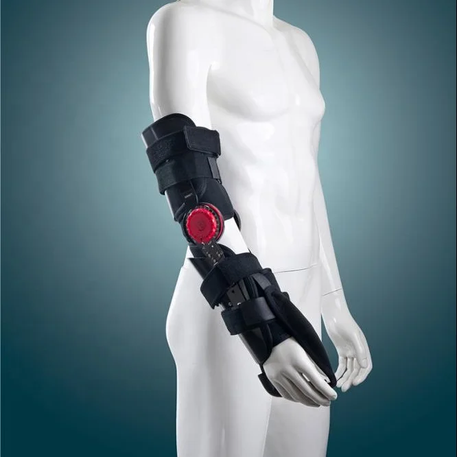 full motion  physical therapy hinged  adjustable medical elbow support brace immobilizer splint orthosis equipment for fracture