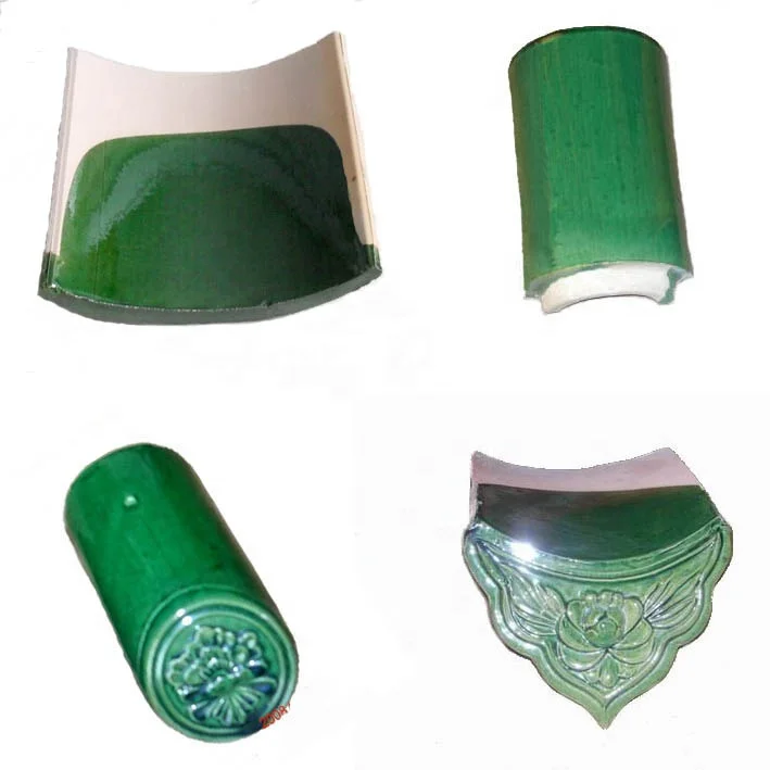 Asian style ancient chinese traditional roof tiles clay