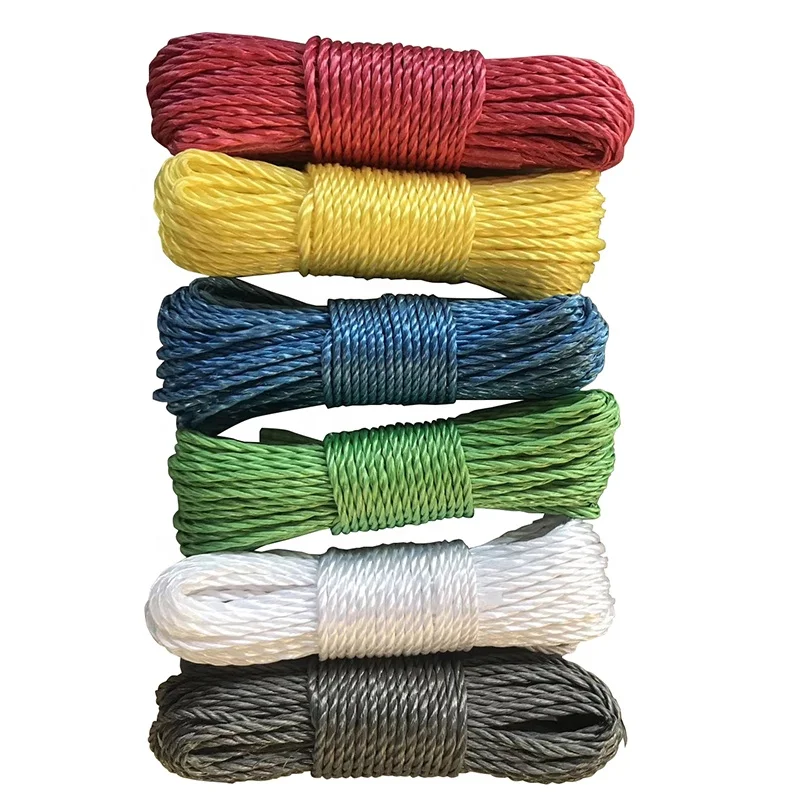 Plastic PP PE Baler Twine Twisted Type Rope