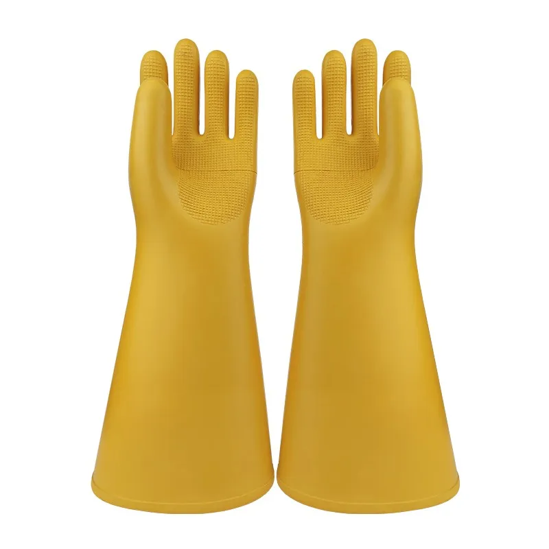Personal Protective Safety Gloves - High Voltage Work Gloves for Electricians -40kv Insulated Electrical Gloves